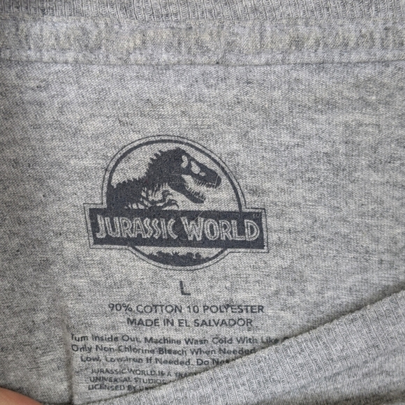 Jurassic Park Long Sleeve T-shirt - Picture 3 of 5